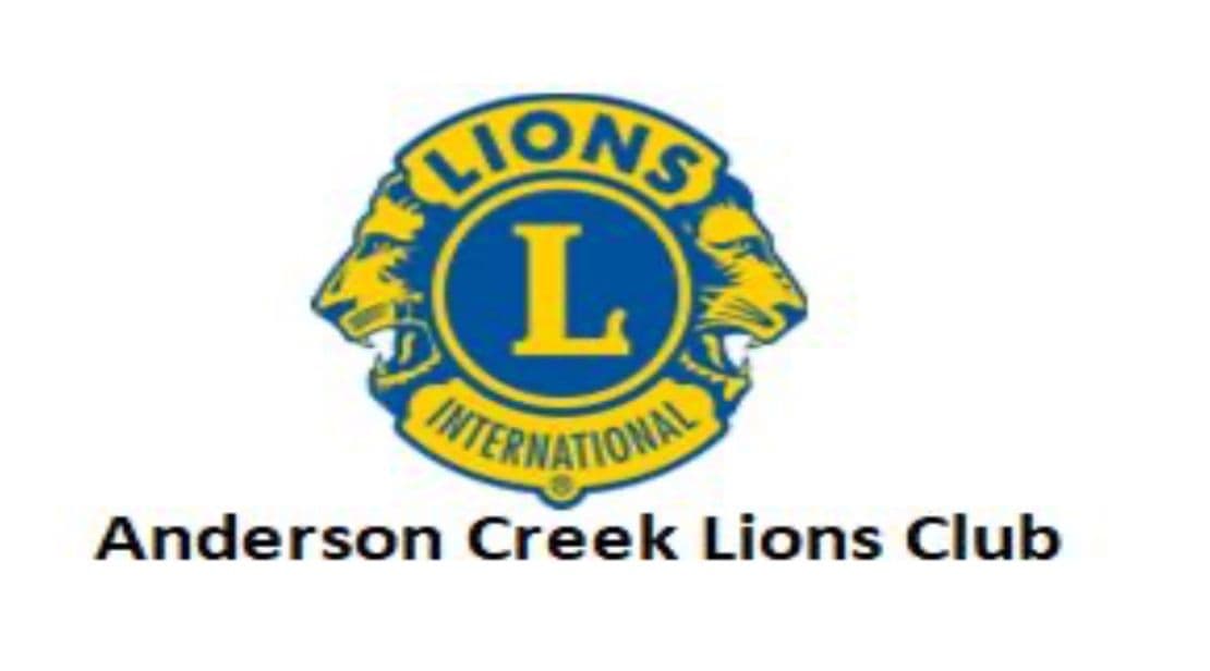 Bunker Busters are Supporters of the Anderson Creek Lions Club
